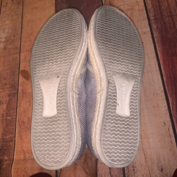 CLARK’S Rose Gold soft cushion Slip on Shoes (Wx) - Picture 6 of 7